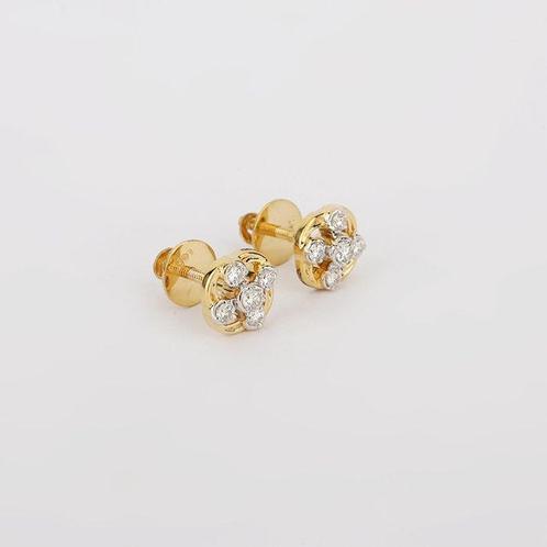 Zonder Minimumprijs - Oorstekers - 14 karaat Geel goud -, Sieraden, Tassen en Uiterlijk, Antieke sieraden