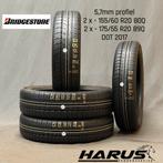 155/60/20 175/55/20 Bridgestone zomerbanden 5,7mm profiel 4x, Gebruikt, 155 mm, Ophalen of Verzenden, Band(en)