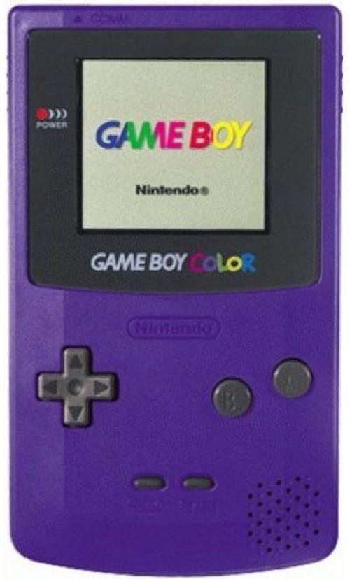 GameBoy Color - Paars (Gameboy Color), Spelcomputers en Games, Spelcomputers | Nintendo Game Boy, Gebruikt, Verzenden