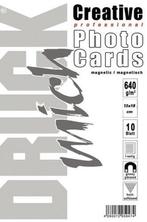 Magnetisch Fotopapier, 13x18 cm, v.a. € 6,99 (10 vel !!), Ophalen of Verzenden, Nieuw