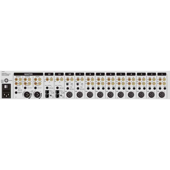 D&R Airmate-12 USB broadcast mengpaneel 12 ch. 2x Telco, Audio, Tv en Foto, Overige Audio, Tv en Foto, Verzenden