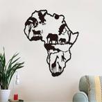 IJzeren Wanddecoratie - Afrikaanse Savanne met Dieren, Huis en Inrichting, Woonaccessoires | Overige, Nieuw, Verzenden