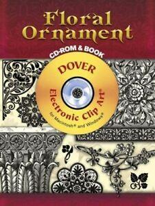 Dover electronic clip art series: Floral ornament: CD-ROM, Boeken, Hobby en Vrije tijd, Gelezen, Verzenden