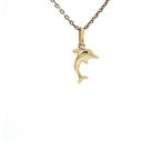 Gouden vintage dolfijn hanger 14 krt, Ophalen of Verzenden, Nieuw