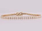 Armband - 14 karaat Geel goud - 5.04ct. tw. Diamant, Sieraden, Tassen en Uiterlijk, Armbanden, Nieuw