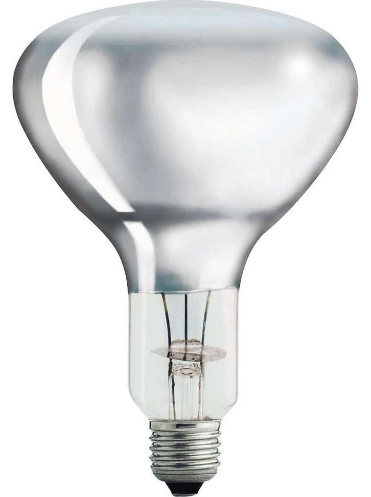 Philips Infraroodlamp R125 IR 375W E27 Helder warmtelamp..., Huis en Inrichting, Lampen | Plafondlampen, Nieuw, Ophalen of Verzenden