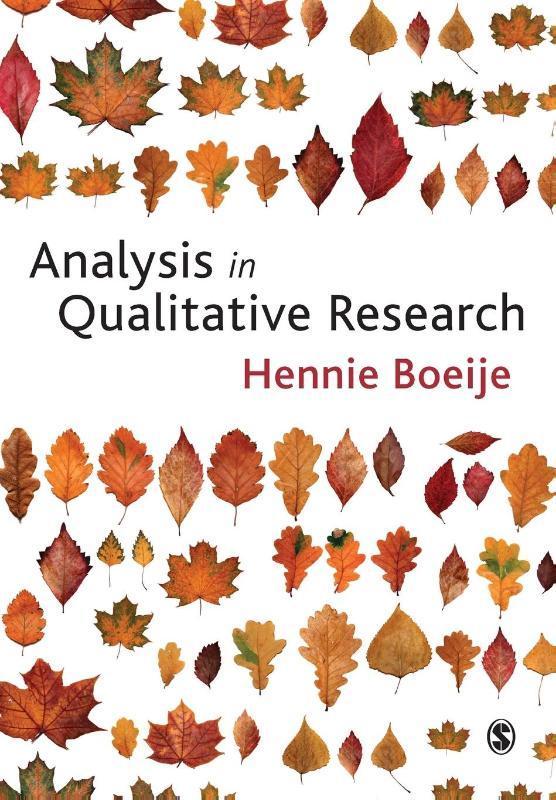 Analysis in Qualitative Research 9781847870070, Boeken, Studieboeken en Cursussen, Zo goed als nieuw, Verzenden