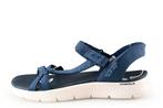 Skechers Sandalen in maat 44½ Blauw, Sandalen, Zo goed als nieuw, Skechers, Verzenden