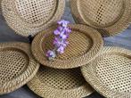 Bord (6) - Dessous assiette en rotin naturel Birmanie -