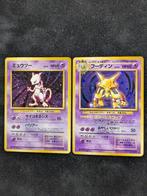 Pokémon - 2 Card - Mewtwo, Alakazam No. 150, 065 - 1996, Hobby en Vrije tijd, Verzamelkaartspellen | Pokémon, Nieuw