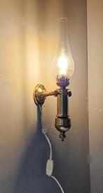 Massieve Cardanische Captain’s lamp - Messing, Antiek en Kunst