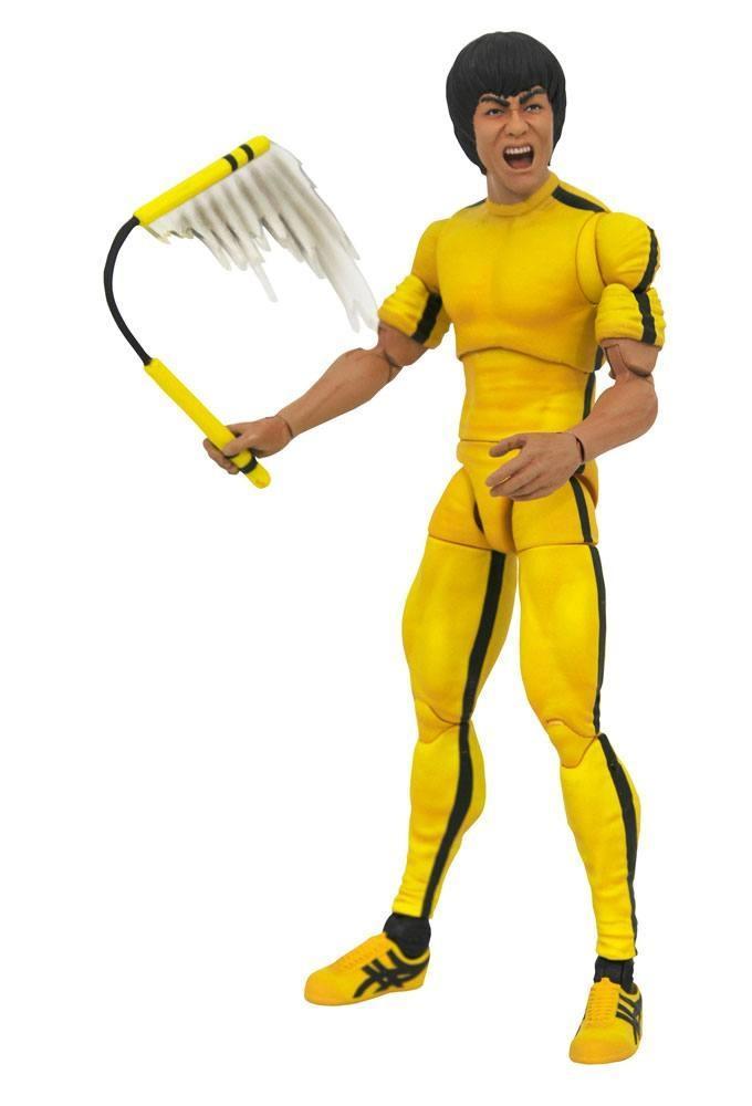 Bruce Lee Select Action Figure Yellow Jumpsuit 18 cm, Verzamelen, Film en Tv, Nieuw, Ophalen of Verzenden