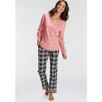 H.I.S Pyjama met geruite pyjamabroek (2-delig, 1 stuk), Verzenden