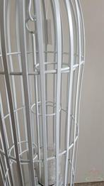 Vogelkooi Large met 5 glaasjes Wit 90 cm, Ophalen of Verzenden, Nieuw