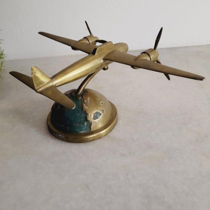 Modelvliegtuig - Een vliegtuig beeld - Zeldzaam Vliegtuig, Antiek en Kunst, Antiek | Wandborden en Tegels