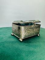 Sieradendoos - Messing, Glas, Zijde - Napoléon III