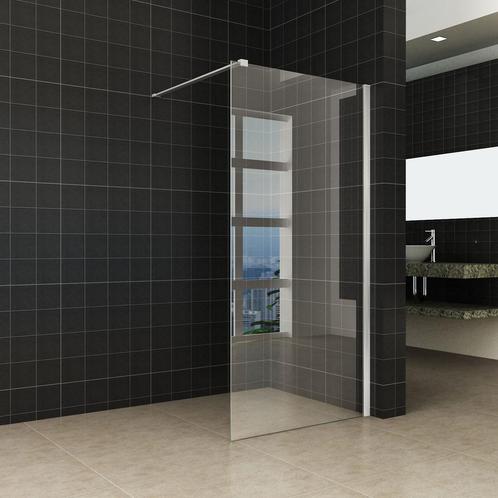 Douchewand Wiesbaden met RVS profiel 100x200 cm 10mm NANO, Doe-het-zelf en Verbouw, Sanitair, Douche, Nieuw, Ophalen of Verzenden