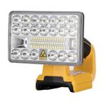 Bouwlamp zaklamp ledlamp past op Dewalt accu 18V en 20V, Nieuw, Verzenden