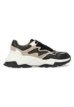 DWRS Chester Denim B10649-13-2822 Zwart / Beige-37, Kleding | Dames, Schoenen, Verzenden, Nieuw, Zwart