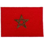 Strijkapplicatie 8x6cm vlag Marokkaans NIEUW, Nieuw, Ophalen of Verzenden