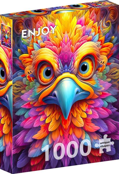 Meet My Gaze! Puzzel (1000 stukjes) | Enjoy Puzzle - Puzzels, Hobby en Vrije tijd, Denksport en Puzzels, Nieuw, Verzenden