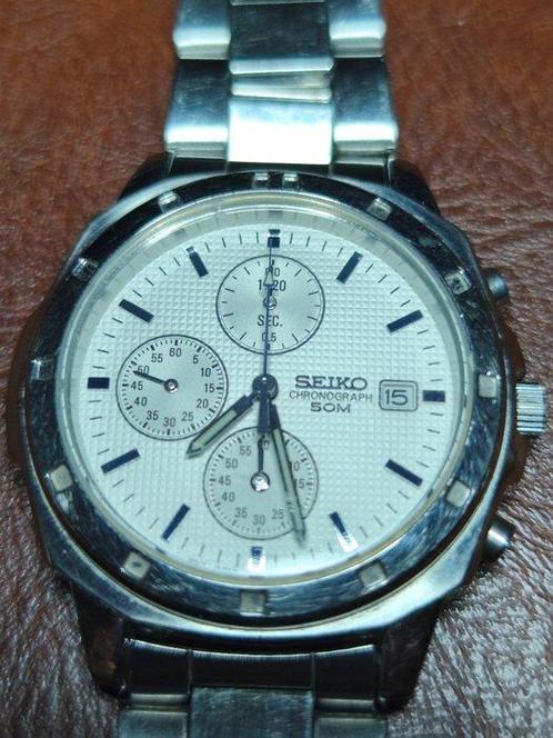 Seiko - Classic Chronograph - Zonder Minimumprijs -, Sieraden, Tassen en Uiterlijk, Horloges | Antiek