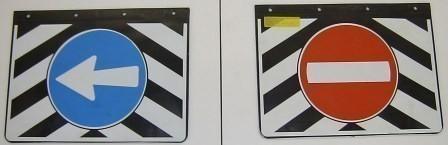 Spatlap Verkeersbord 400x300 Incl Strips Set, Auto-onderdelen, Vrachtwagen-onderdelen, Ophalen of Verzenden