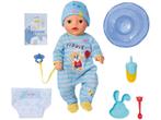 BABY born Little Boy - Pop 36cm - 7 functies inclusief, Verzenden, Nieuw