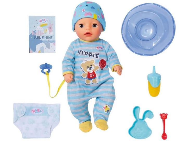 BABY born Little Boy - Pop 36cm - 7 functies inclusief, Huis en Inrichting, Woonaccessoires | Overige, Nieuw, Verzenden