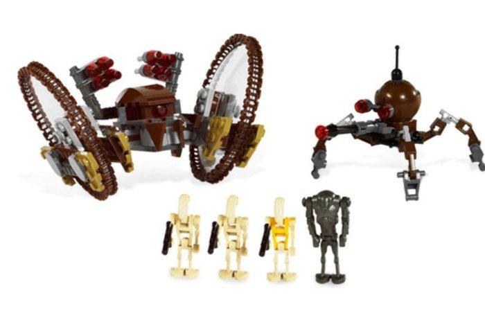 Lego Set - 7670 - Star Wars - Hailfire Droid & Spider Droid, Kinderen en Baby's, Speelgoed | Duplo en Lego