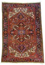 Perzisch tapijt Heriz 300x210 wollen vloerkleed iran, Blauw, 200 cm of meer, Ophalen of Verzenden, Zo goed als nieuw