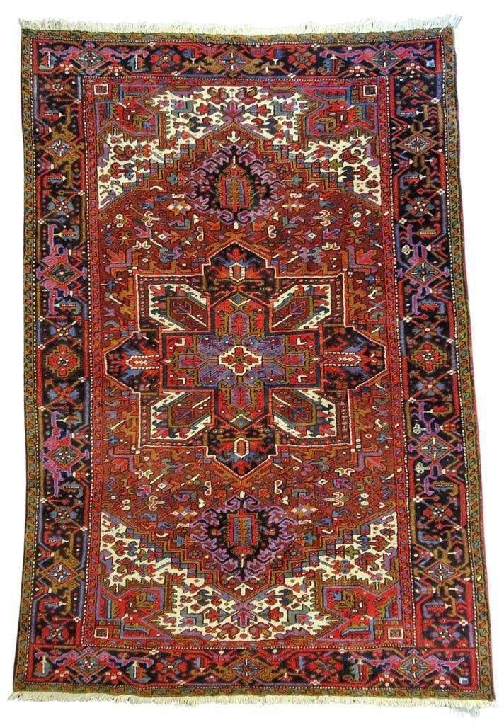 Perzisch tapijt Heriz 300x210 wollen vloerkleed iran, Huis en Inrichting, Stoffering | Tapijten en Kleden, 200 cm of meer, 200 cm of meer