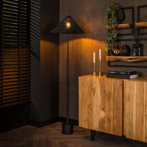 Industriele Vloerlamp Kap - Dimbaar - Nieuw Design 2025, Huis en Inrichting, Lampen | Vloerlampen, Nieuw, Kunststof, Metaal, Overige materialen