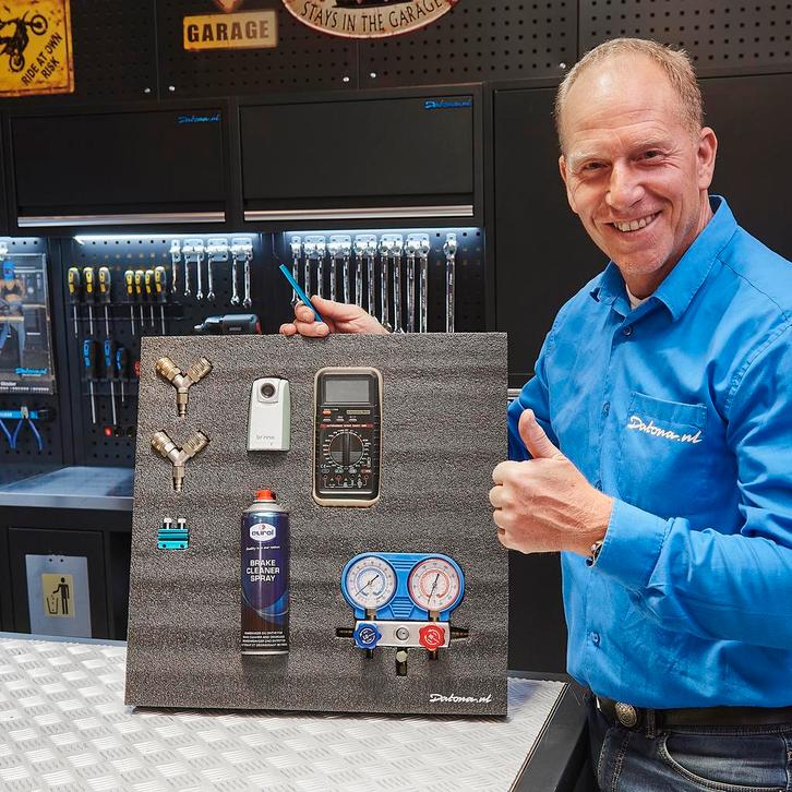 Datona Schuimmat voor gereedschapswagen gelaagd - 3 stuks -, Doe-het-zelf en Verbouw, Gereedschapskisten, Nieuw, Ophalen of Verzenden