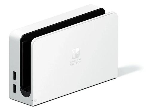 Switch OLED Dock - Nintendo Switch Morgen in huis!, Spelcomputers en Games, Spelcomputers | Nintendo Switch, Zo goed als nieuw