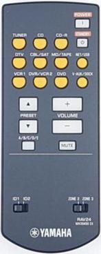 Yamaha RAV24 WH30450 EX afstandsbediening - Geschikt voor..., Verzenden, Nieuw