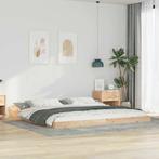 vidaXL Bedframe Bruin 180 x 210 cm Massief grenenhout, Huis en Inrichting, Slaapkamer | Bedden, Verzenden, Nieuw, Bruin, Hout