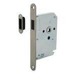 Woningbouw magneet loopslot geborsteld RVS, Doe-het-zelf en Verbouw, Hang- en Sluitwerk, Ophalen of Verzenden, Nieuw, Rvs, Slot