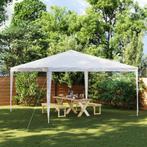 vidaXL Partytent 4x4 m wit, Verzenden, Nieuw, Partytent