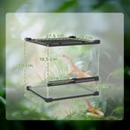 TRUUSK Glazen Terrarium voor Reptielen - Verhoogde en Waterd, Dieren en Toebehoren, Verzenden, Nieuw