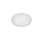 Witte plafonnière modern, Gimming, 21W, 4000K LED, IP44, Ophalen of Verzenden, Nieuw, Stof, Modern