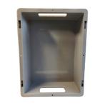 Kunststof Bak met Handgreep, 400x300x120mm, PP Grijs,, Ophalen of Verzenden