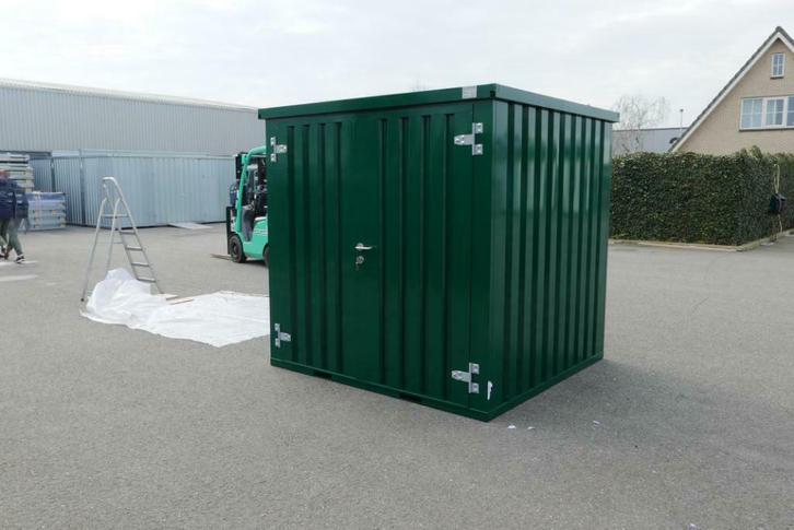 Verschillende kleuren Containerverhuur - nu heel voordelig!, Zakelijke goederen, Machines en Bouw | Keten en Containers