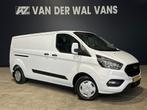Ford Transit Custom 2.0 TDCI 131pk L2H1 Euro6 Airco | Cruise, Auto's, Bestelauto's, Stof, Gebruikt, Wit, Dealer onderhouden