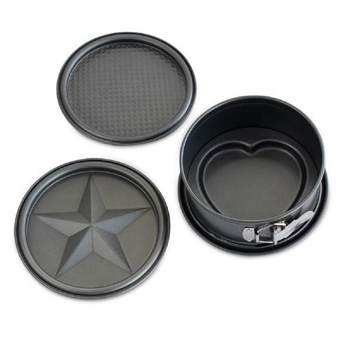 Nordic Ware Springvorm Ø17,5cm Set/3, Hobby en Vrije tijd, Taarten en Cupcakes maken, Nieuw, Verzenden