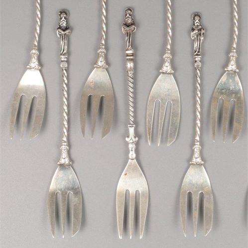 A. Jansen - Apostel - Taartvork (12) - .833 zilver, Antiek en Kunst, Antiek | Goud en Zilver