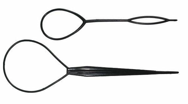 Styling Tool Topsy Tail – Haarlussen – Zwart – Set van 2, Sieraden, Tassen en Uiterlijk, Uiterlijk | Haarverzorging