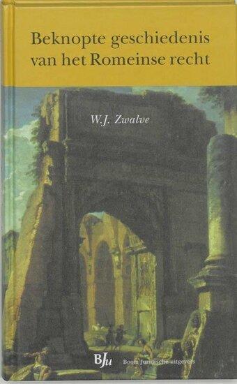 9789054544296 | Beknopte geschiedenis van het Romeinse recht, Boeken, Studieboeken en Cursussen, Verzenden
