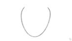 Zonder Minimumprijs - Halsketting Platina - 11.07ct. tw., Sieraden, Tassen en Uiterlijk, Kettingen, Nieuw