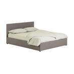 *WOONWINKEL* Kave Home Nahiri Stoffen Bedframe Met Opbergrui, Huis en Inrichting, Slaapkamer | Bedden, Verzenden, Nieuw, Grijs
